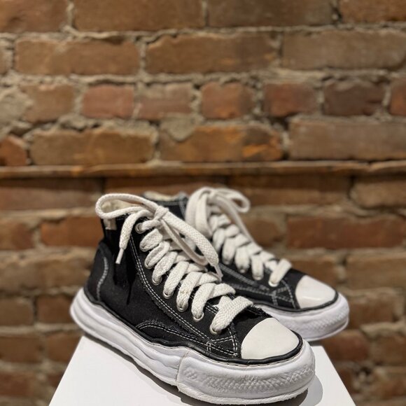 Maison Mihara Yasuhiro “Peterson” OG Sole Canvas High Sneakers - Picture 3 of 11